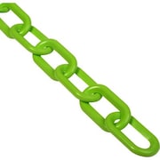 GEC Global Industrial Plastic Chain Barrier, 2inx50'L, Safety Green 50014-50GL